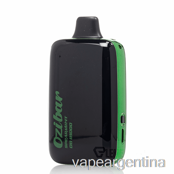 Ozibar 18000 Vape Desechable De Menta Verde Descartable